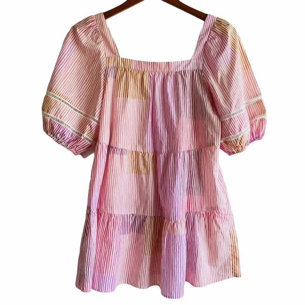 Anthropologie Maeve Size XS Gable Tiered Tunic Top